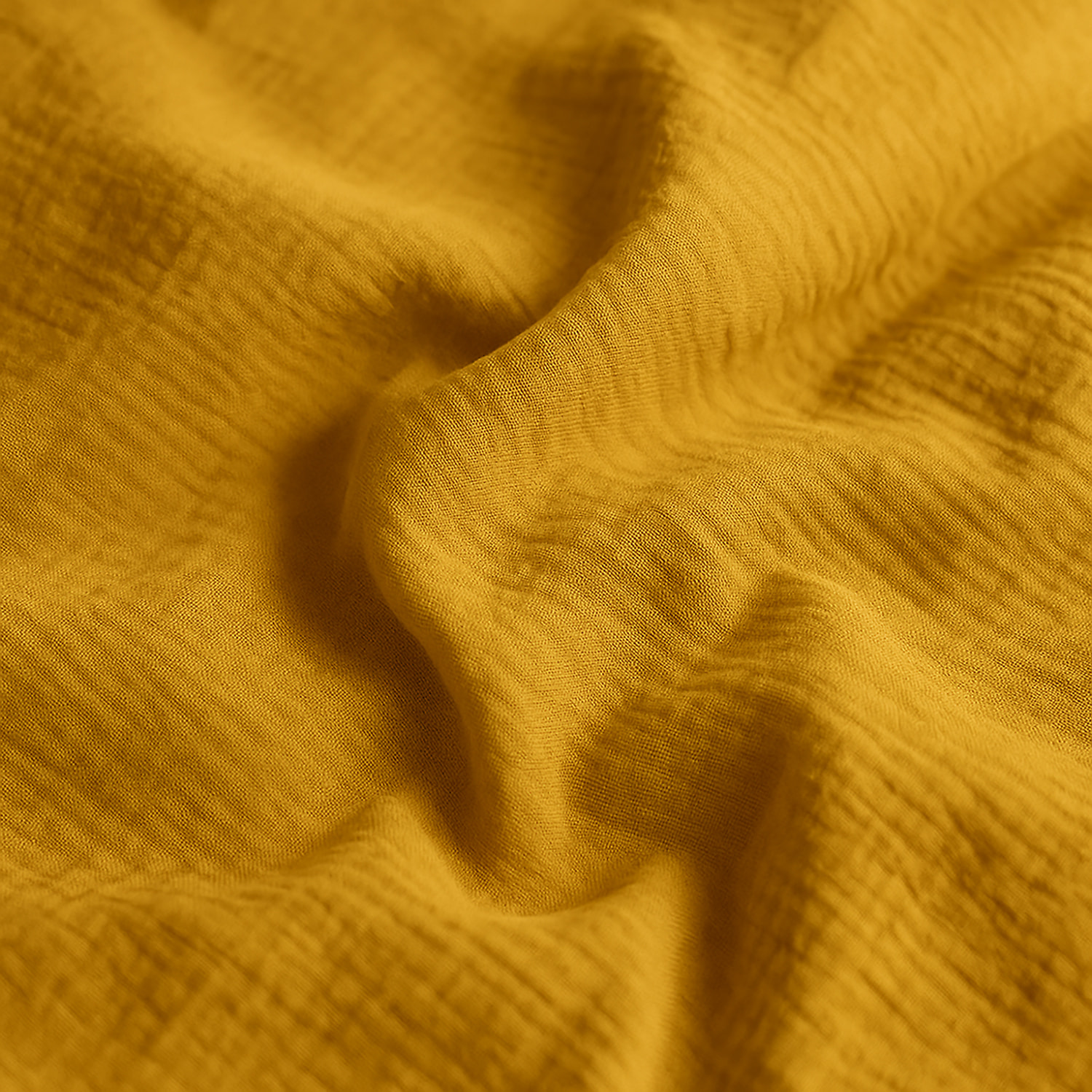 Housse De Couette 100% Gaze De Coton Safran Mineral