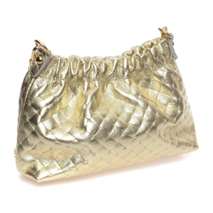 Borsa a spalla Anna Luchini Dorato