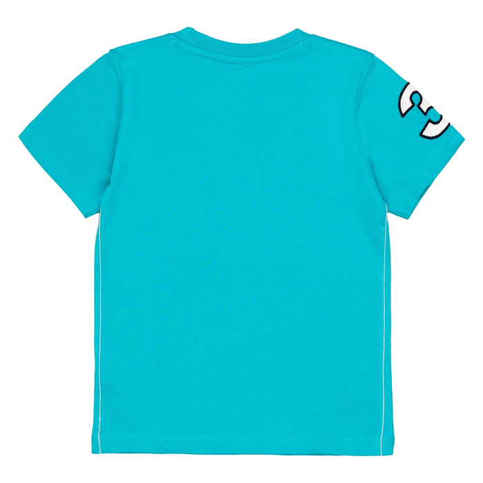 T-shirt maniche corte con stampa logo