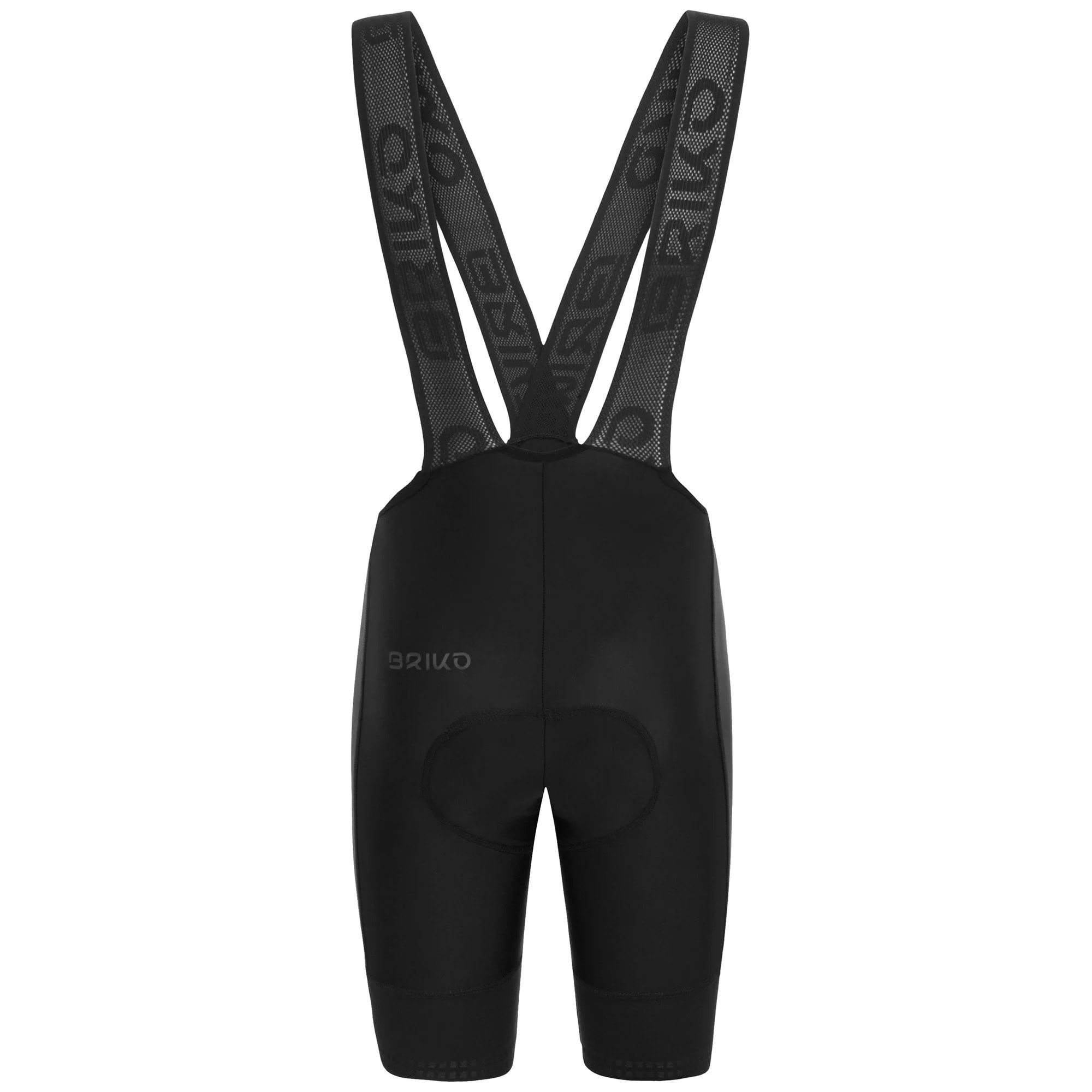 Briko - Tuta sportiva, Donna, Nero - ULTRALIGHT LADY BIBSHORT