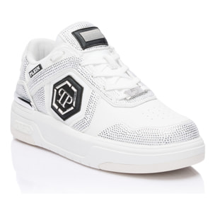 PHILIPP PLEIN Low-Top Sneakers SK8R Strass