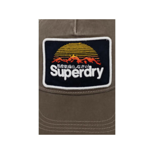 Cappelli Superdry Graphic Trucker Cap Khaki Marrone