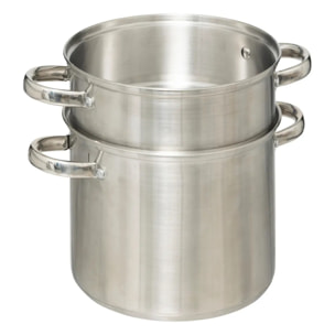 Couscoussier en inox D22cm 8L