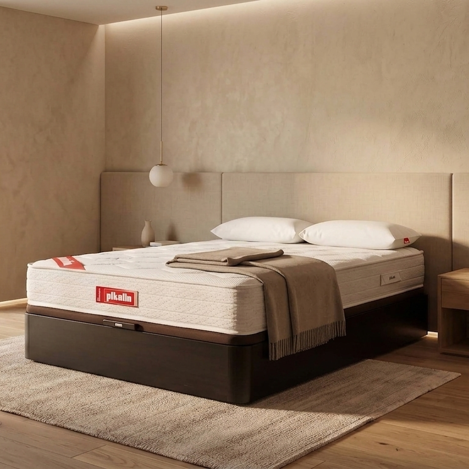 Colchón Espuma HR y Visco + Canapé + Almohada