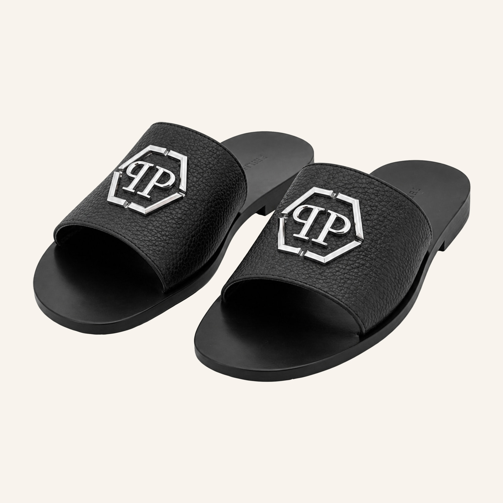 PHILIPP PLEIN Sandalias planas HEXAGON