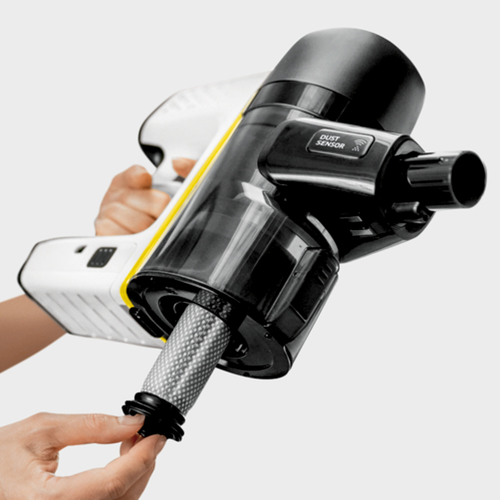 Aspirateur balai sans fil Karcher VC 7 Cordless YourMax - Autonomie 60 min- Puissance Maximale- detecteur de poussière
