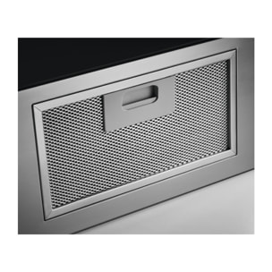 AEG Campana de diseño vertical Serie 9000 SilenceTech de 60 cm DVE5671HG | Reacondicionado