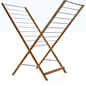 Séchoir à linge pliable XENIA bois 10M