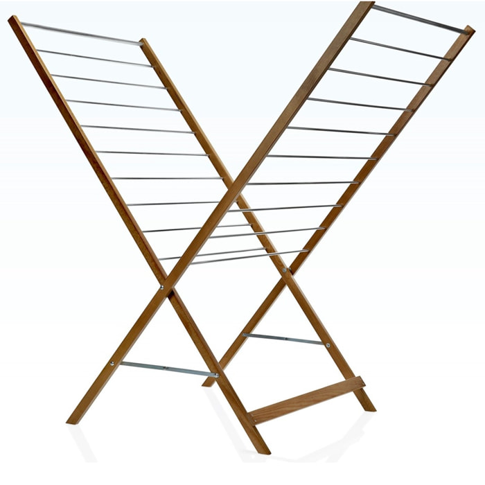 Séchoir à linge pliable XENIA bois 10M