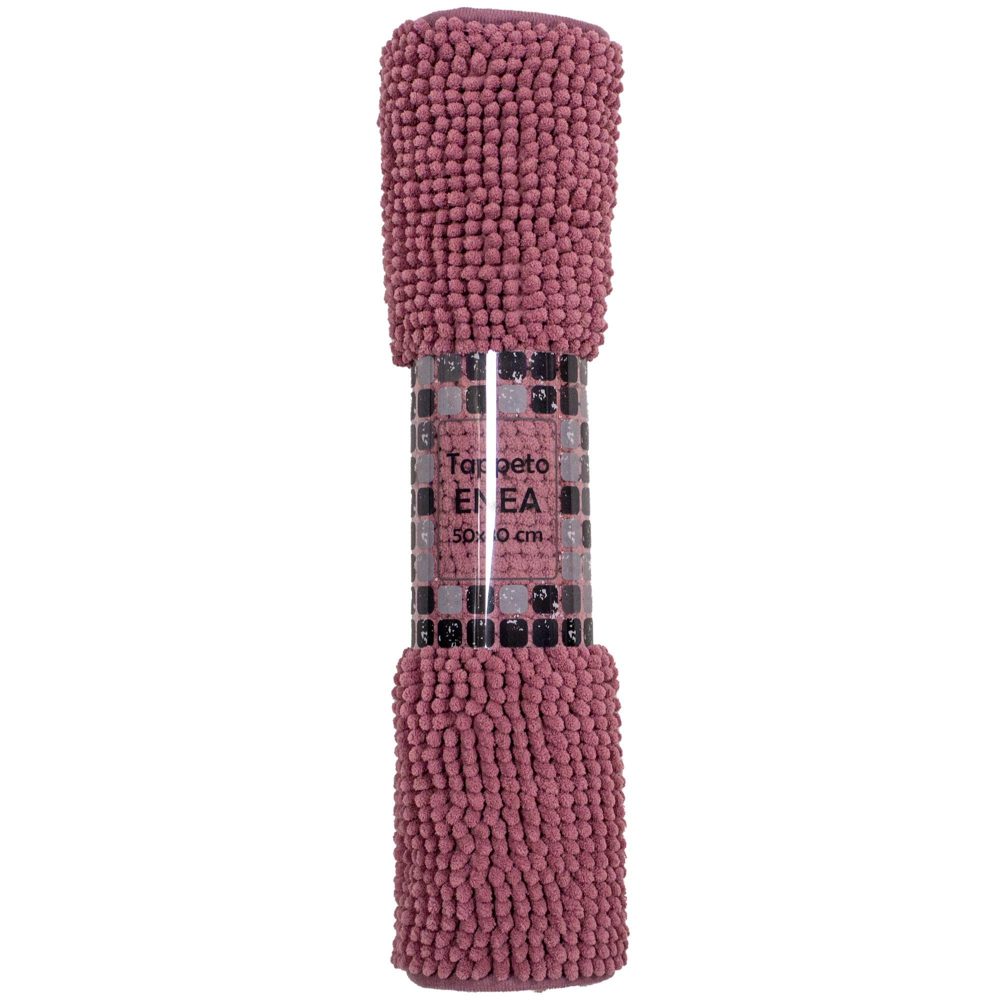 TAPPETO BAGNO SCENDI DOCCIA 40X60 CM 100% POLIESTEERE ROSA