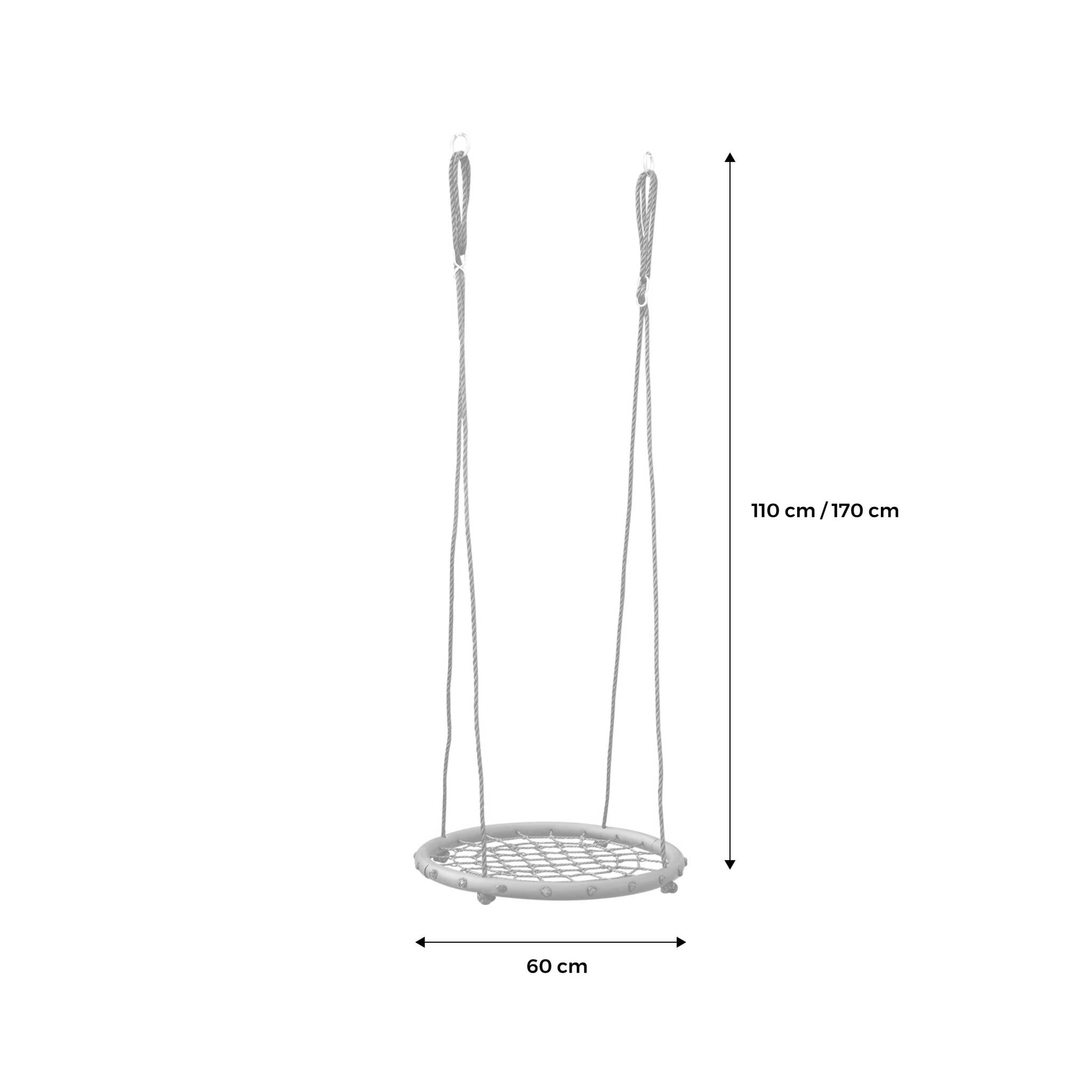 Balançoire nid d'oiseau pour portique 60cm AQUILONS