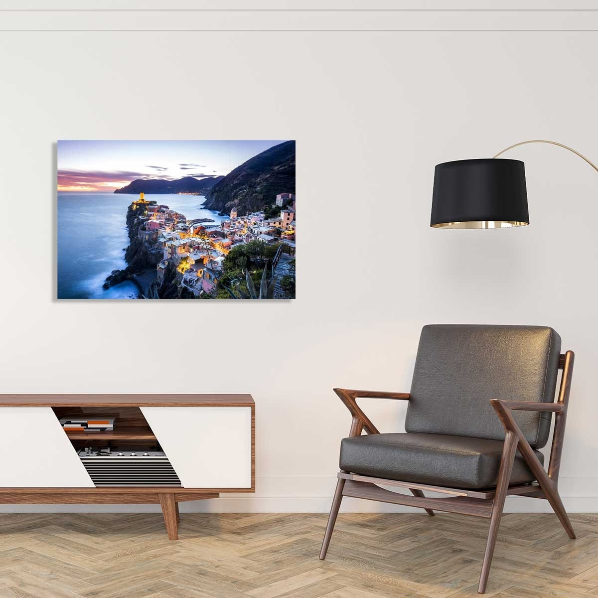 Tableau vernazza italie Tableau alu Dibond