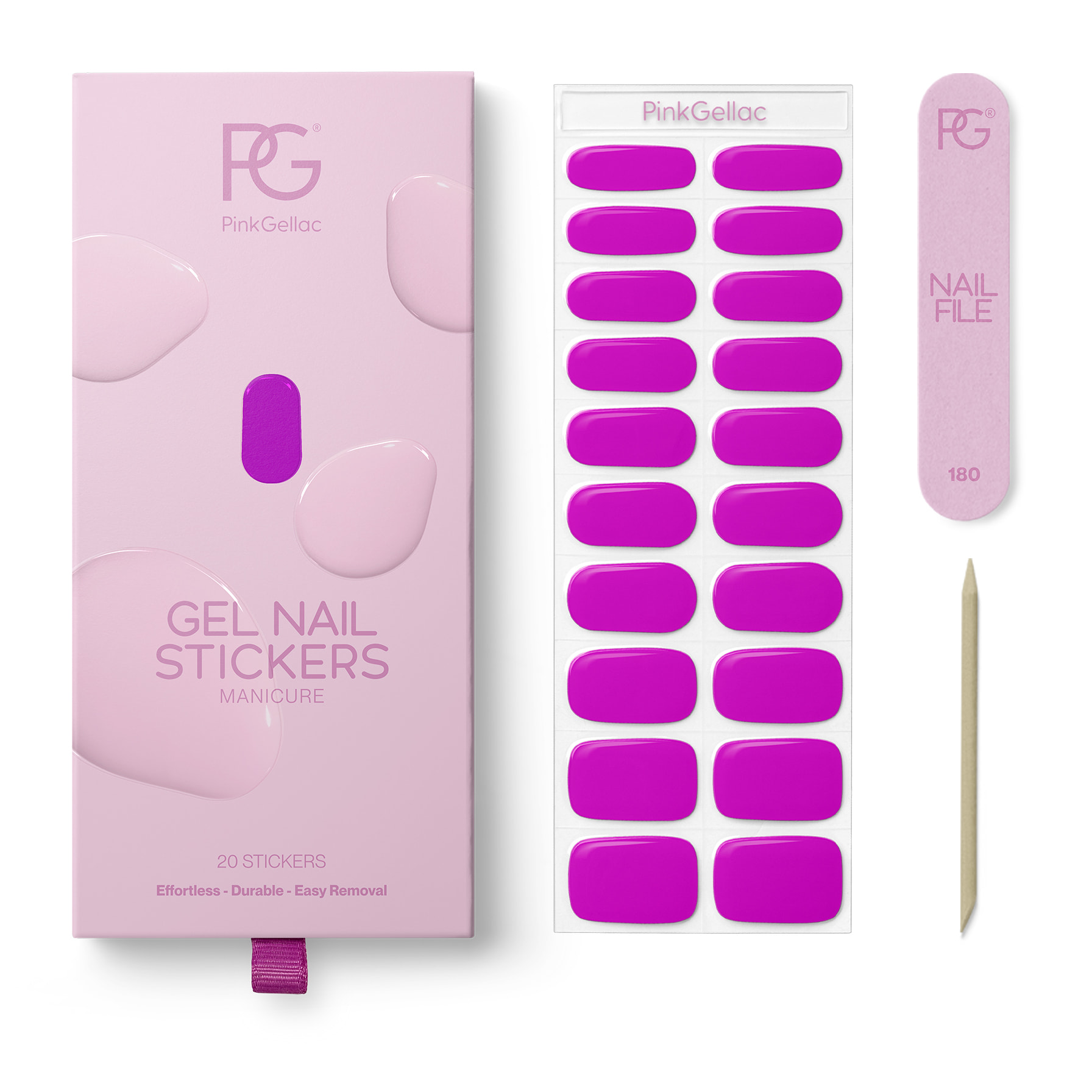 Stickers gel - 0042 Vivid Violet