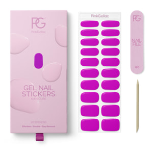Stickers gel - 0042 Vivid Violet