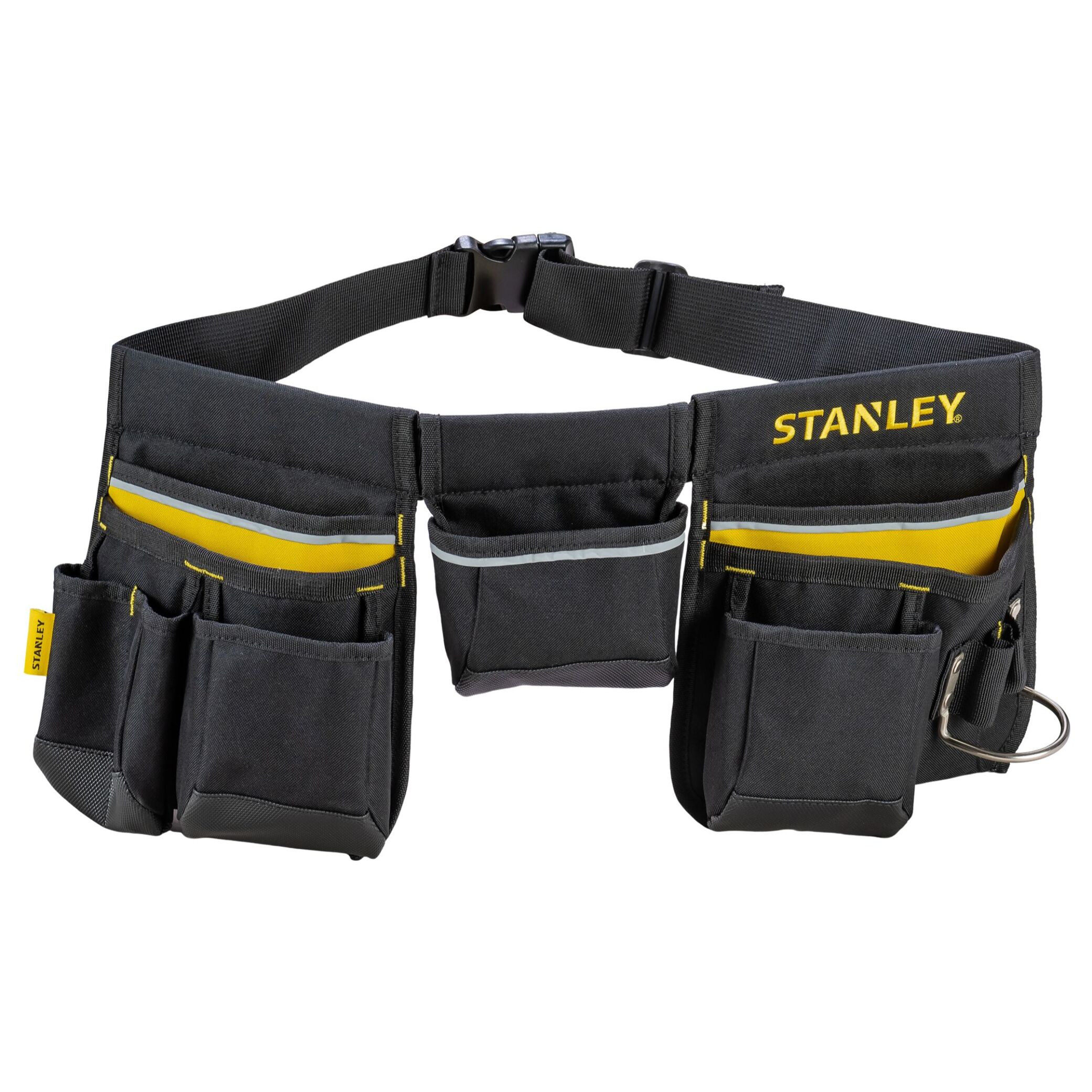 Ceinture porte-outils en Toile 600 x 600 deniers - Nombreuses Poches - Renforcée avec Rivets en métal