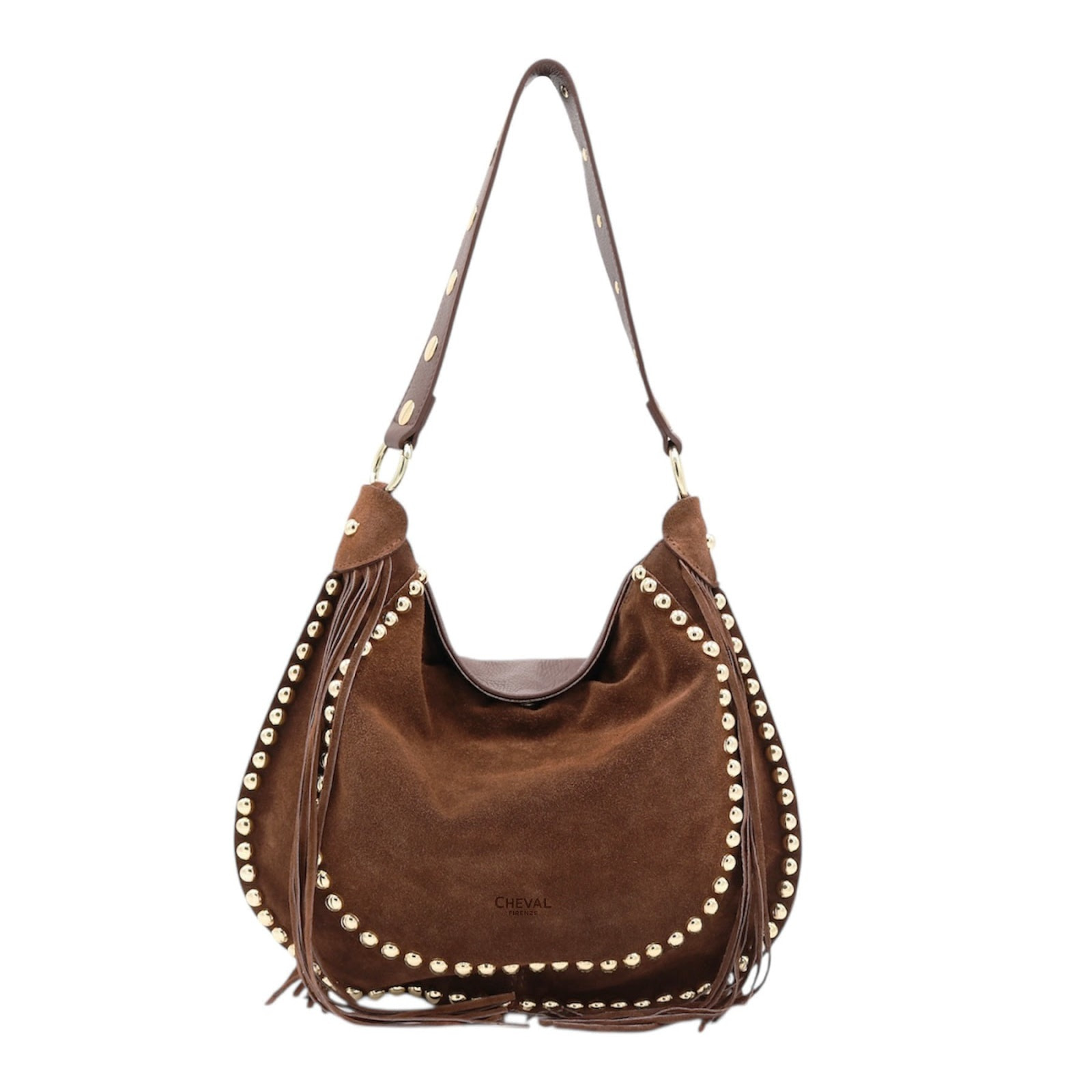 Borsa a spalla Cheval Firenze Dalia Marrone