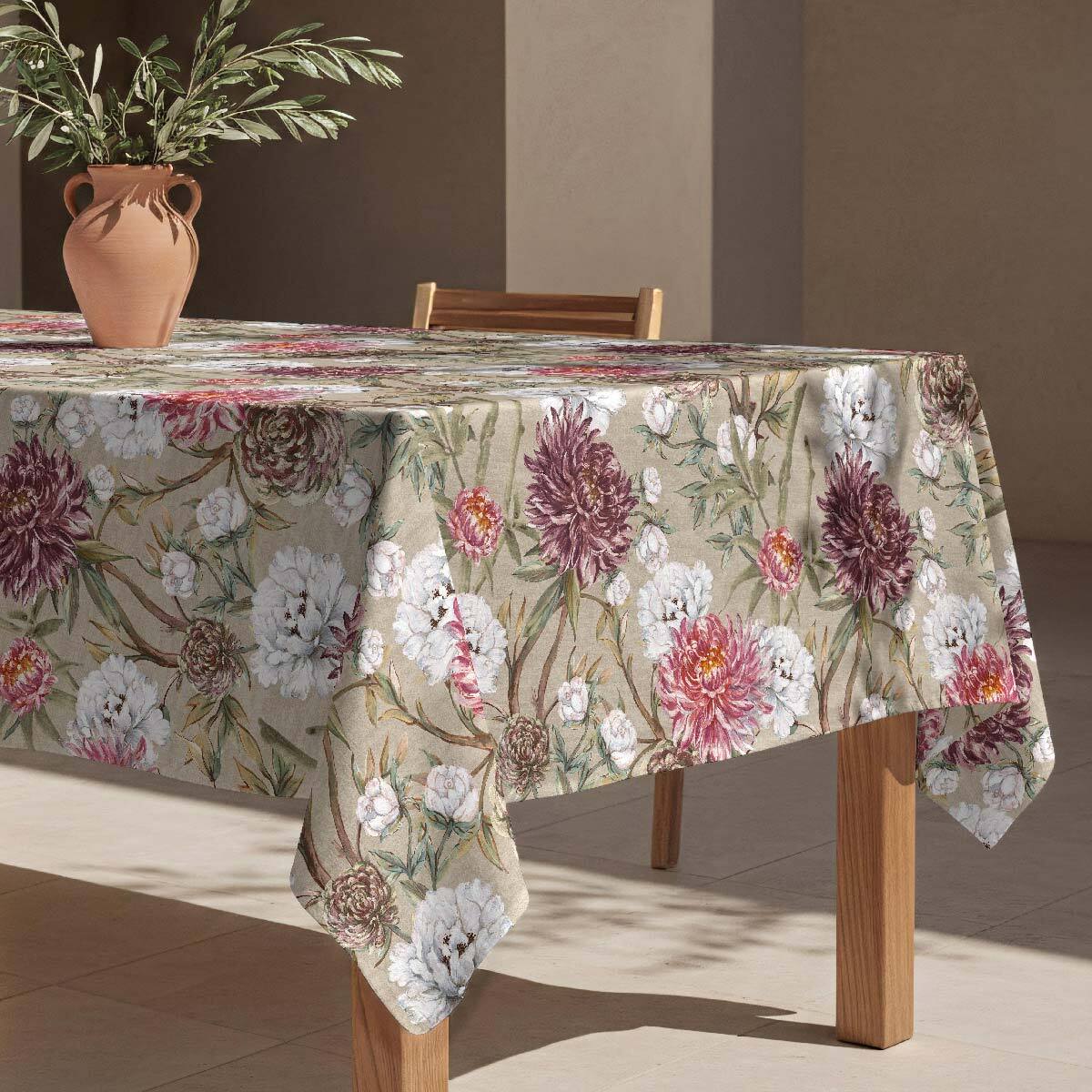 Nappe anti-taches Pekin - 100% coton -