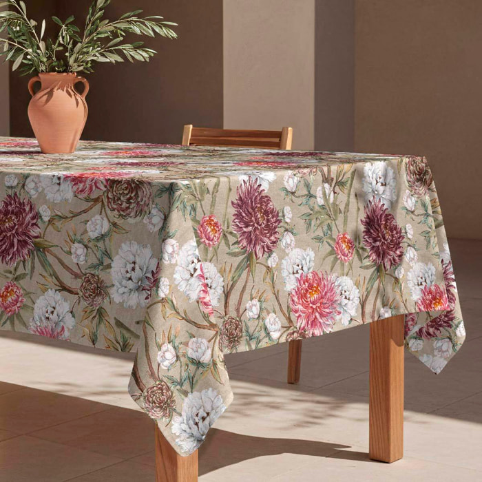 Nappe anti-taches Pekin - 100% coton -