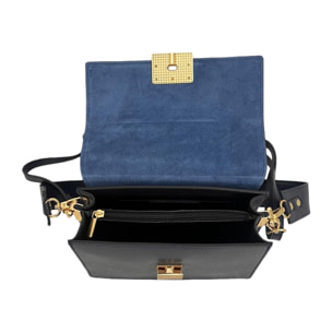 Bolso de hombro Cheval Firenze Ludovica Azul Oscuro