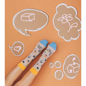 Calcetines Profe "Gracias profe, eres inolvidable" talla 42-46