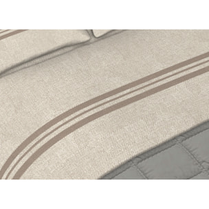 Completo Lenzuola In Calda Flanella Made in Italy Easy Beige