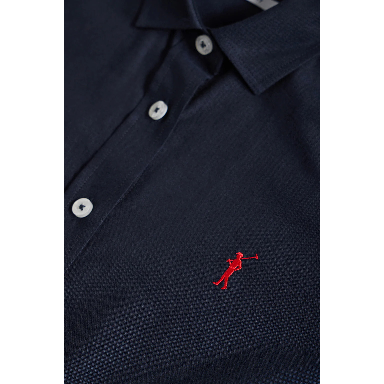 Camicia Oxford Regular fit blu marino con logo Rigby Go