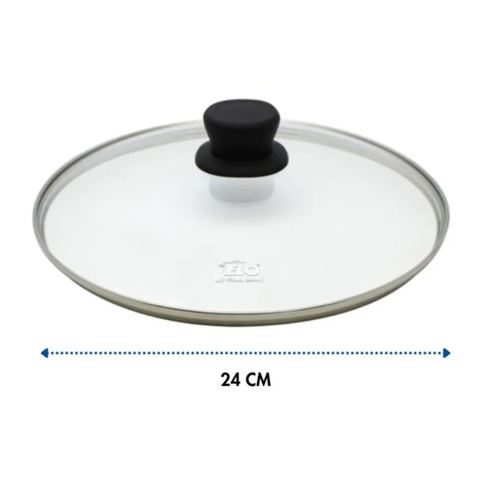 Couvercle de cuisson en verre 24 cm Elo