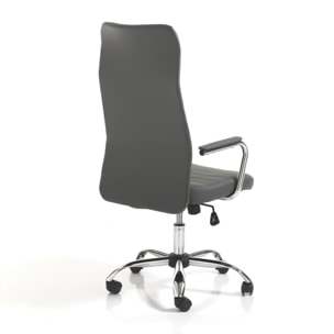 Tomasucci Fauteuil de bureau TYLER HIGH GRIS