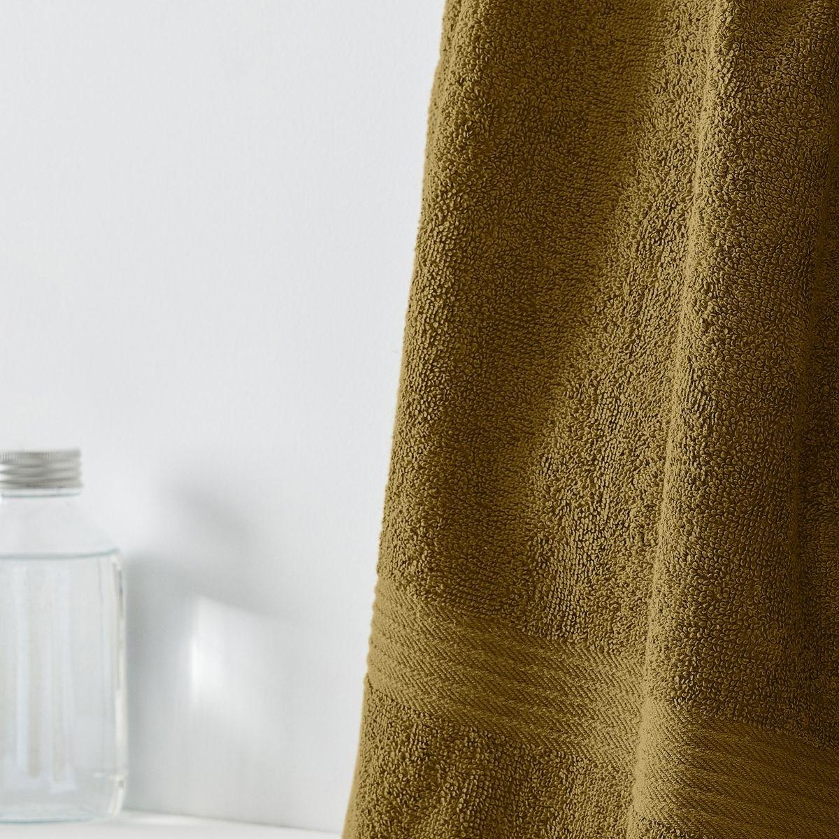 Serviette de bain uni ESSENTIAL bronze