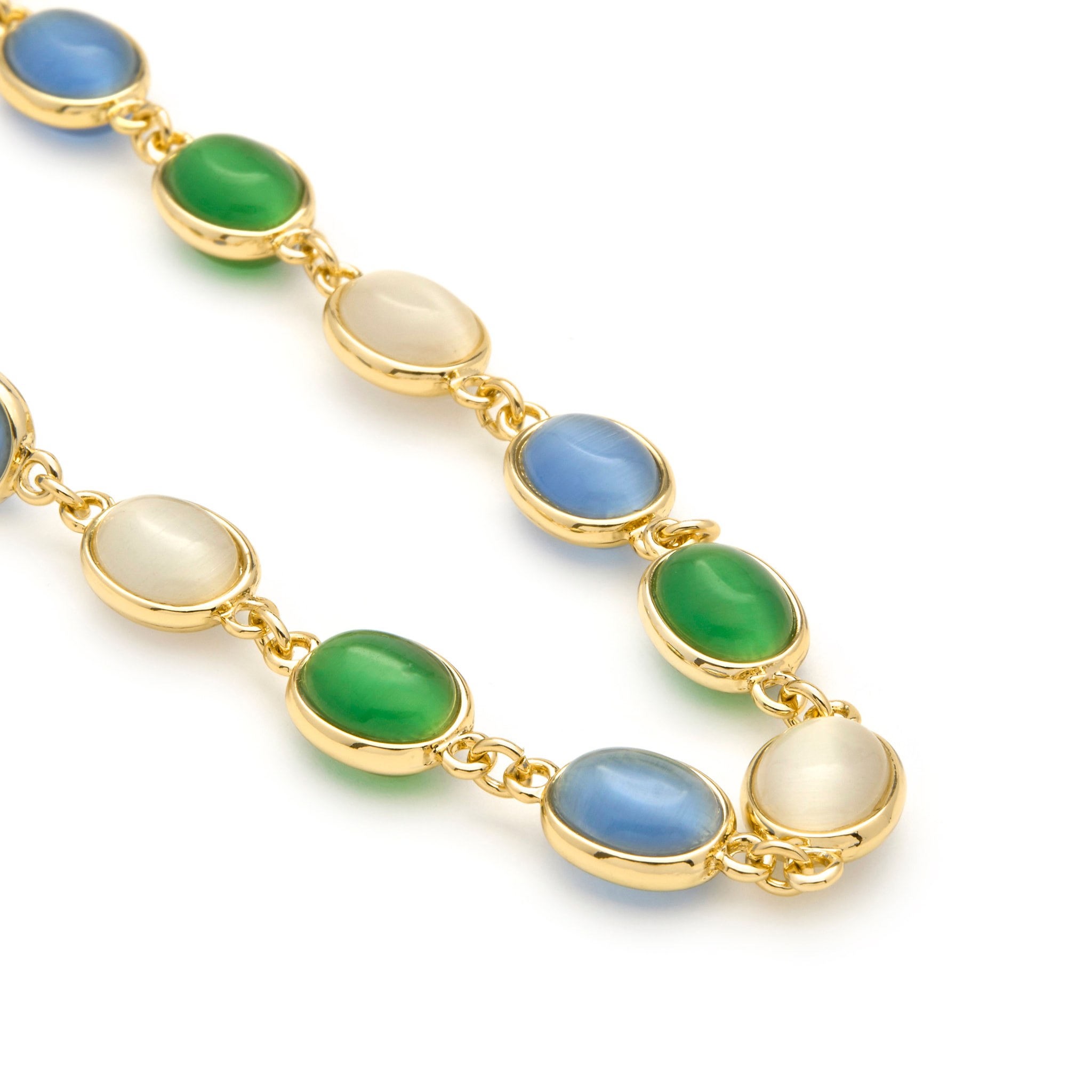 Collar Zaphis acabado oro amarillo 18k