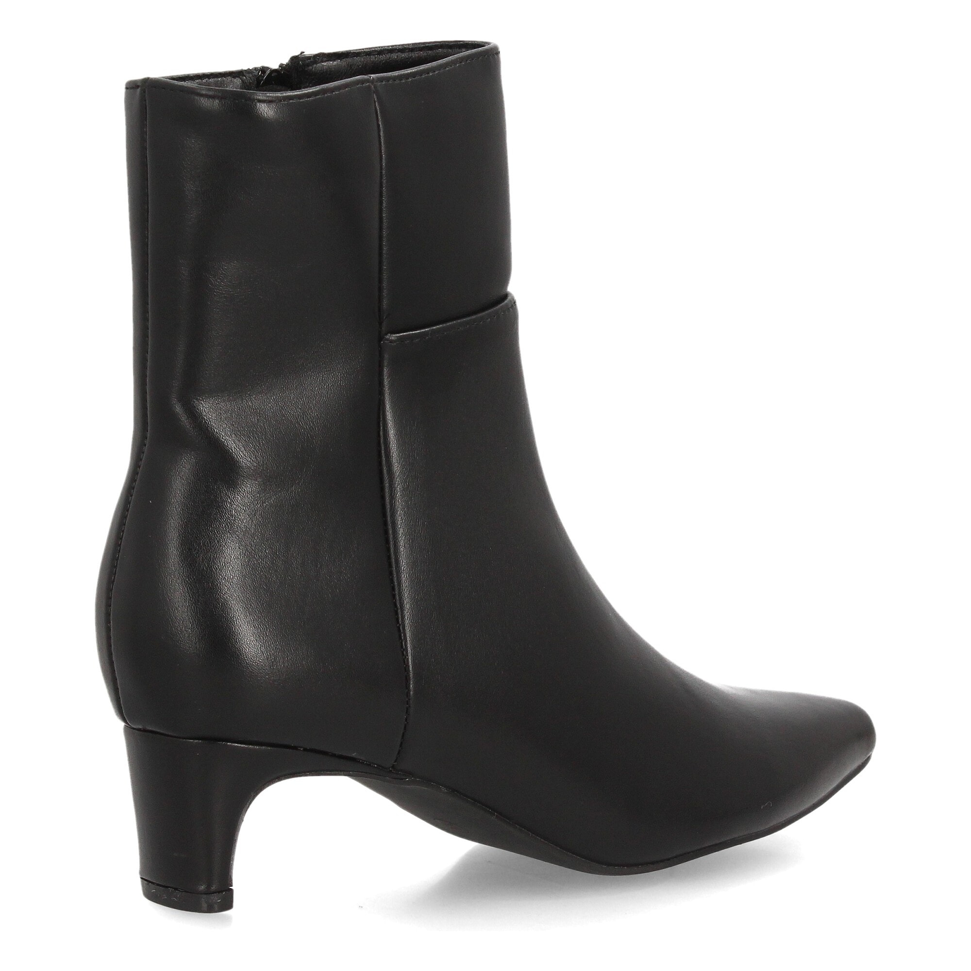 Botines elegantes de tacón bajo femenino