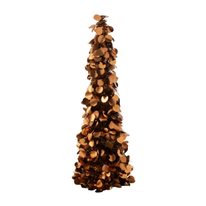 J-Line Arbre à  Paillettes - polystyrène - marron - small