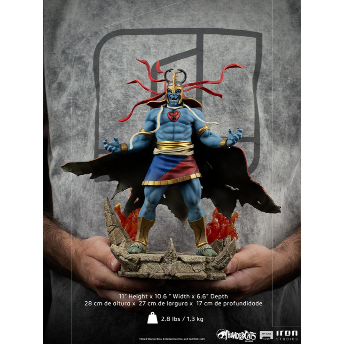 Thundercats Statua Mumm-ra 28 Cm 1/10 Iron Studio