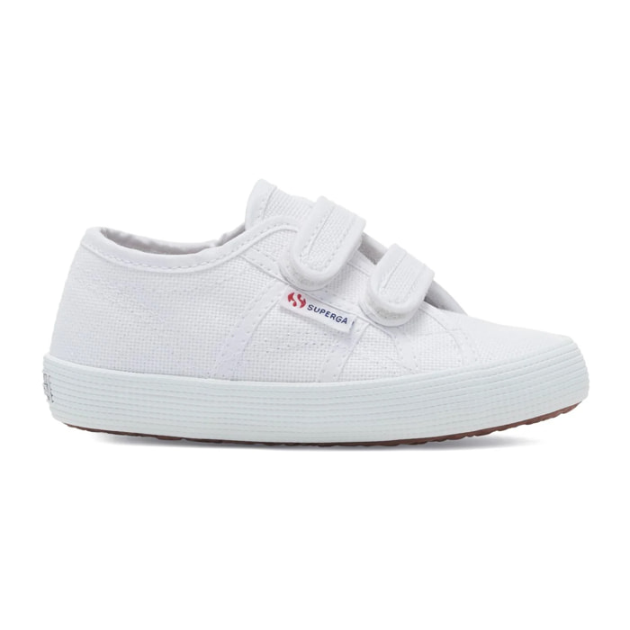 Le Superga Bambino/a Bianco 2750 Kids Straps Easylite