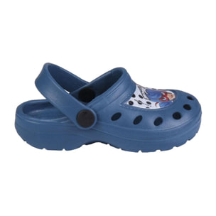 Sandalo simil crocs Miraculous LadyBug Blu Lei Miracolous Ladybug Blu