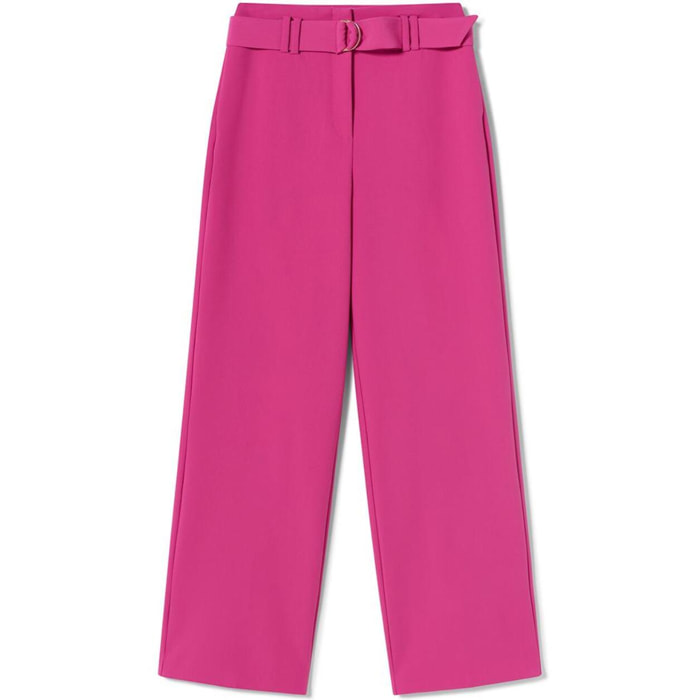 Pantaloni a gamba larga Iron Mark con cintura