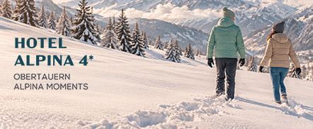 Hotel Alpina 4* - Obertauern Voucher für den Sommer und Winter