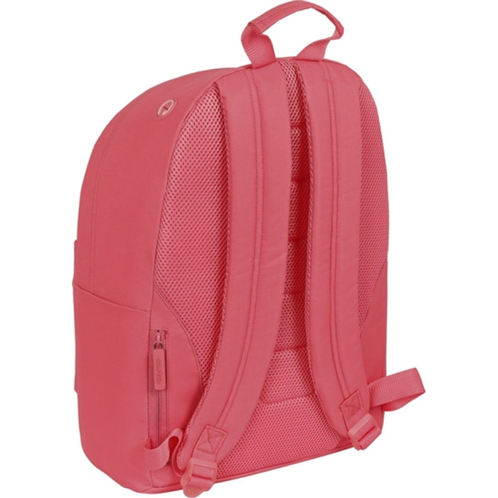Mochila para portatil 14,1" safta basic "marsala"