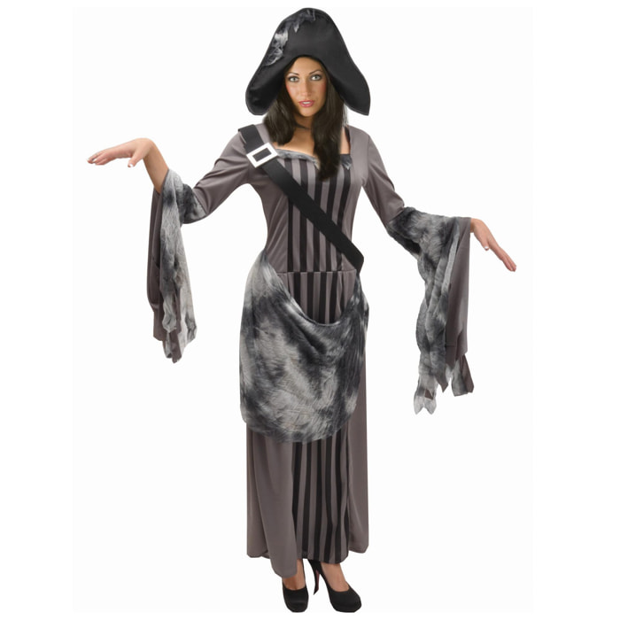 Piratessa Zombie Costume Donna