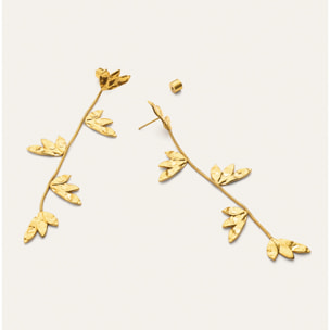 Orecchini Florenda Acciao Placcato Oro