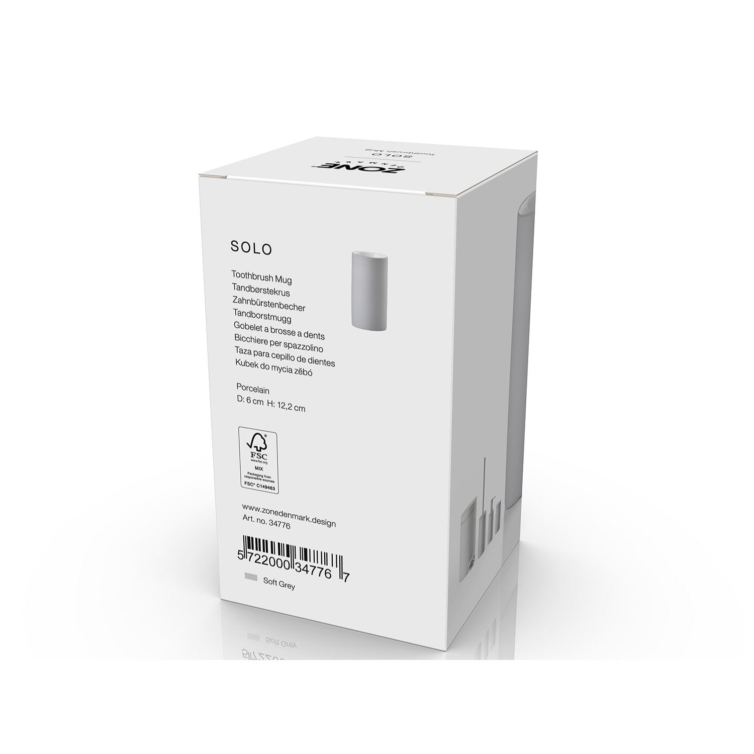 Gobelet pour brosse à dents Solo