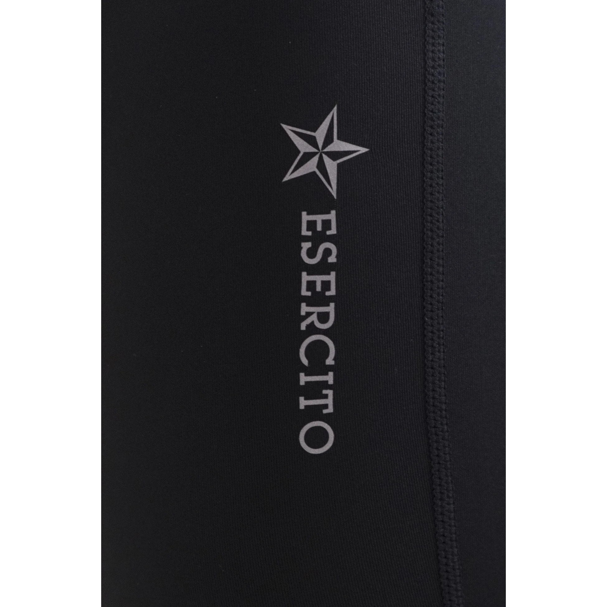 Leggings Esercito mid-calf sport neri uomo