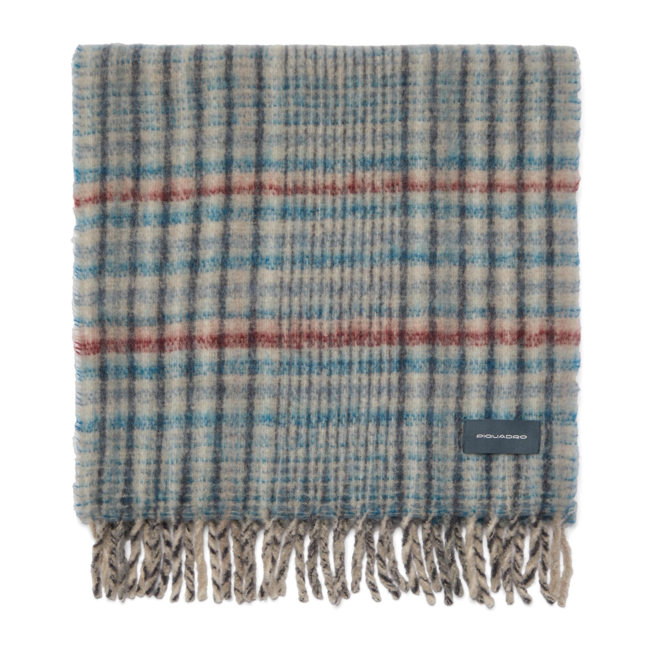 Piquadro Sciarpa in misto lana effetto mohair