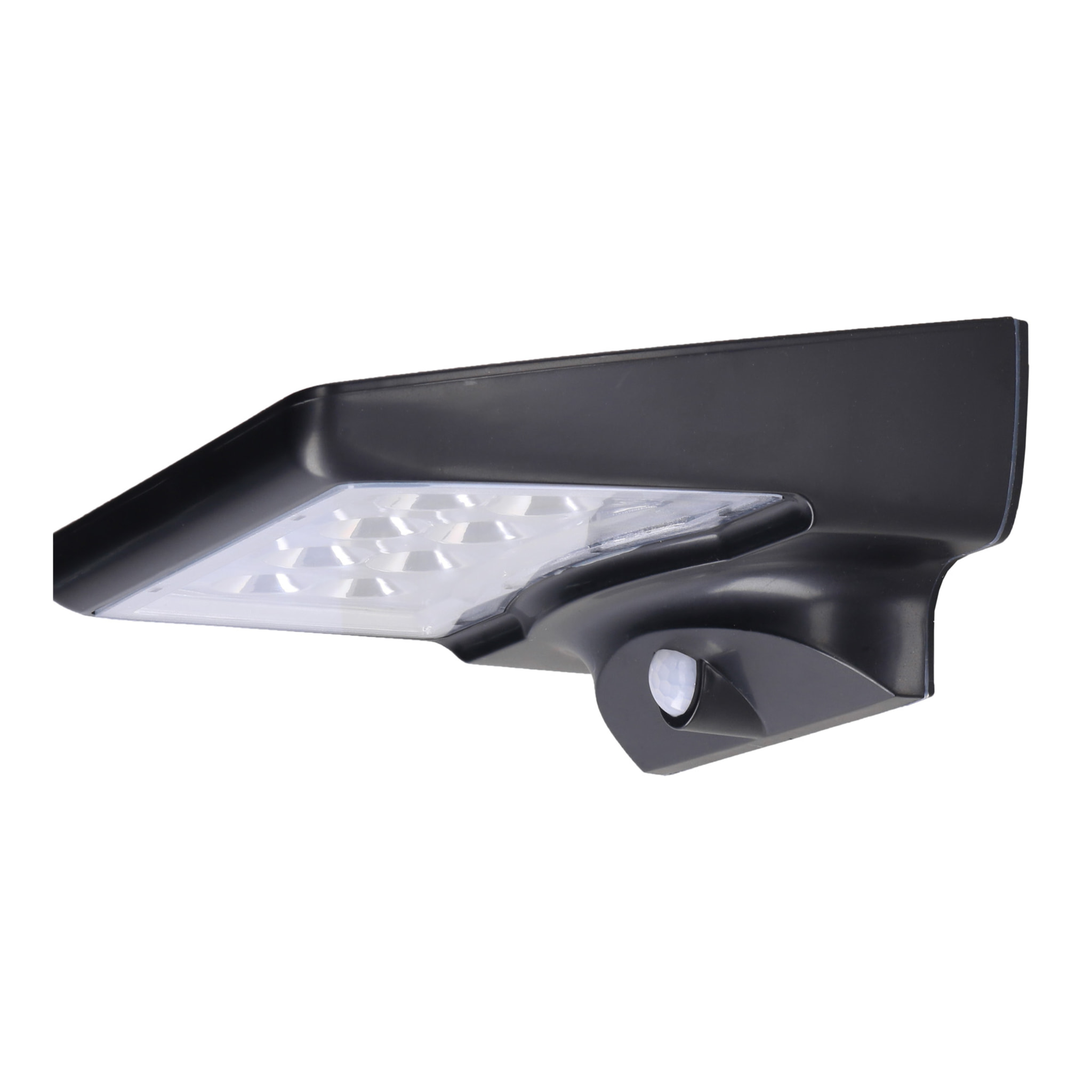 Solar 350 Aplique exerior con luz led en blanco frio 6000K en color negro