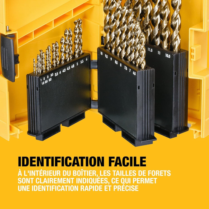 Coffret de 29 forets métal EXTREME DEWALT - DT7926
