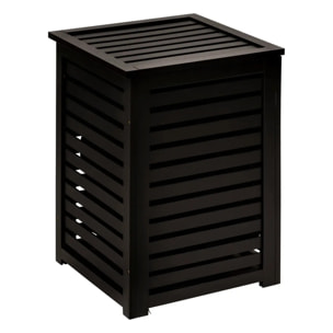 Panier à linge 65L "Sicela" en bambou noir