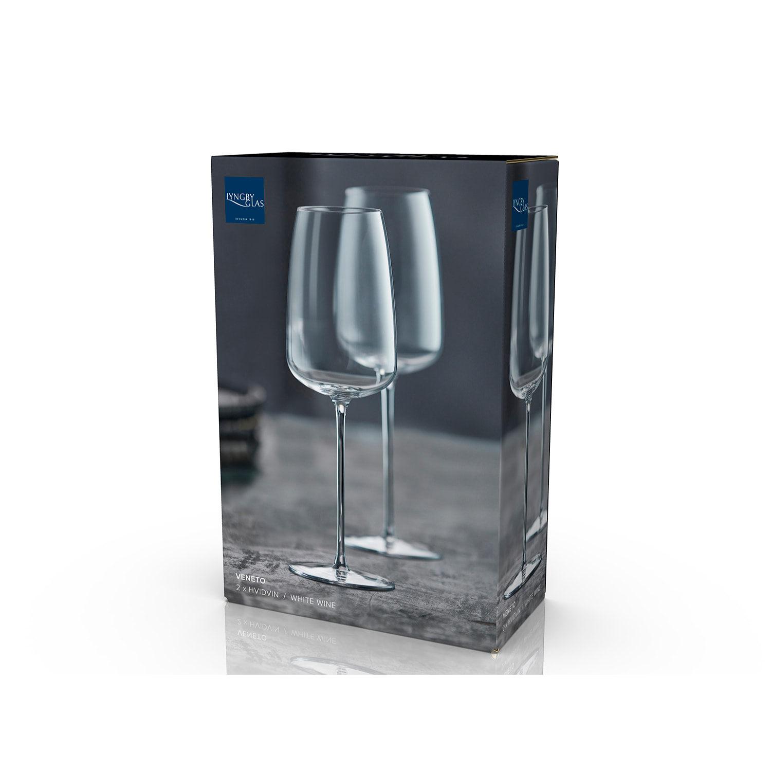 Set de 2 verres à vin blanc Veneto 48 cl