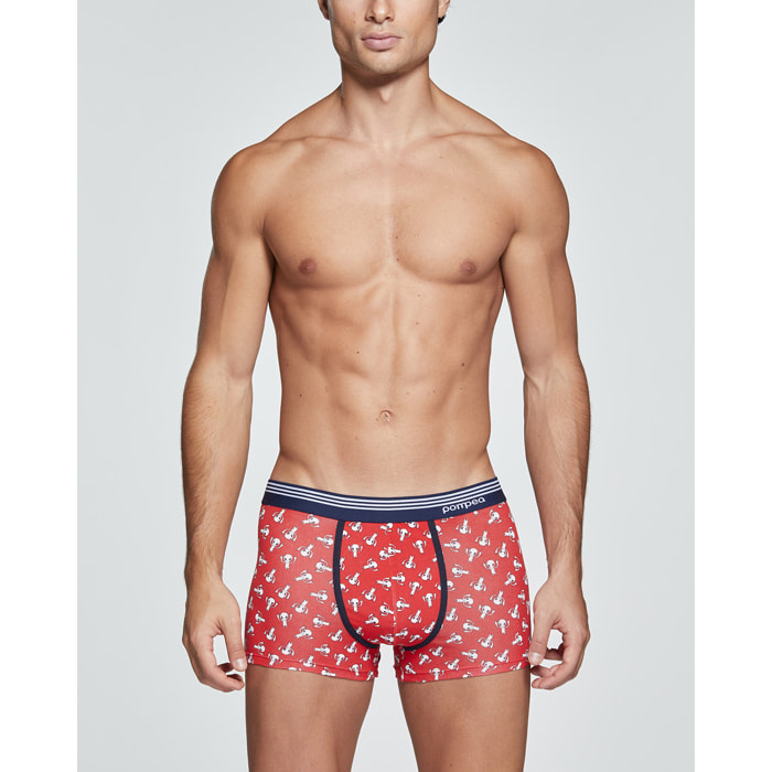 BOXER COTONE ARCHIMEDE CON FANTASIA ALIENO