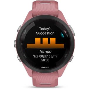 Montre connectée GARMIN Forerunner 265S Music Rose / GRIS AMOLED GPS LIVE TRACK