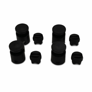 Lot de 4 capuchons de montant supérieurs de filet pour trampolines à filet intérieur sweeek (anciennement sweeek)